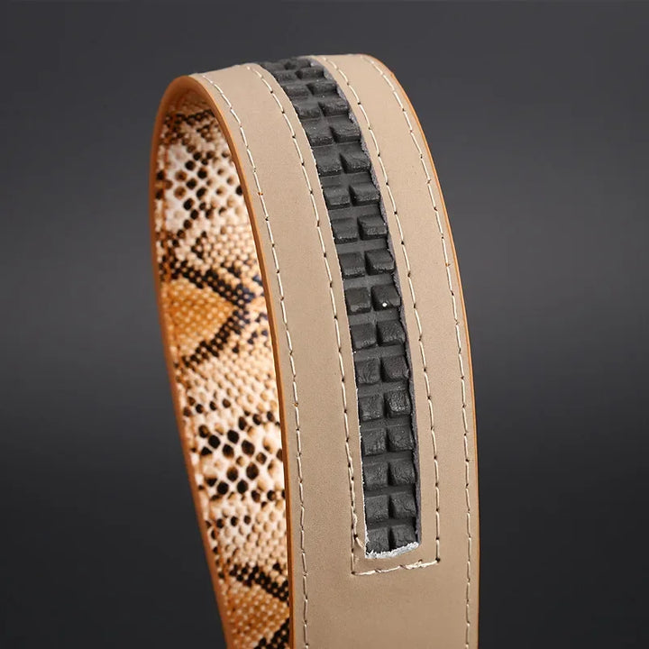 Rattler Genuine Leather Belt