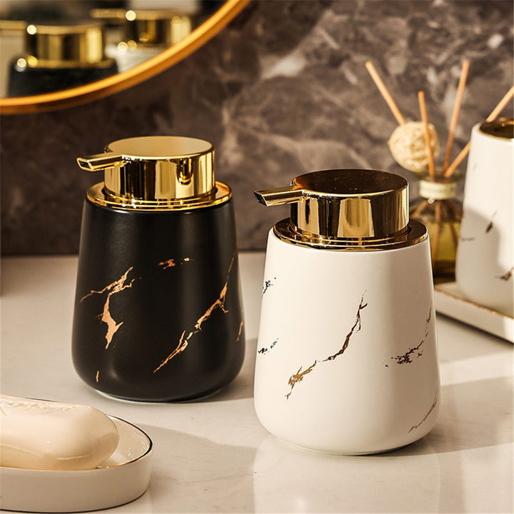 Golden Marble Soap Dispenser