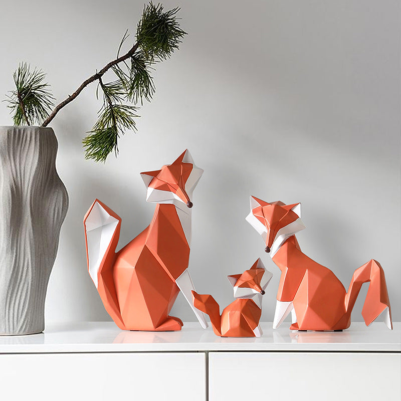 Artisanal Polygon Fox