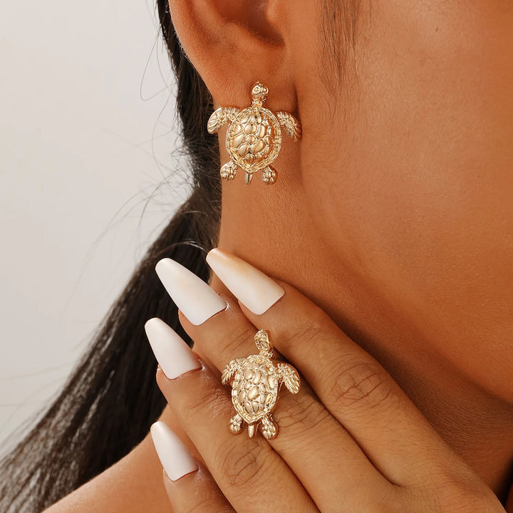 Titiana Turtle Earring