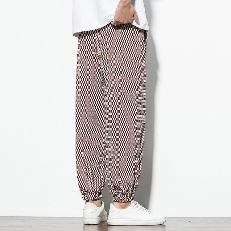 Castano Checkered Pants