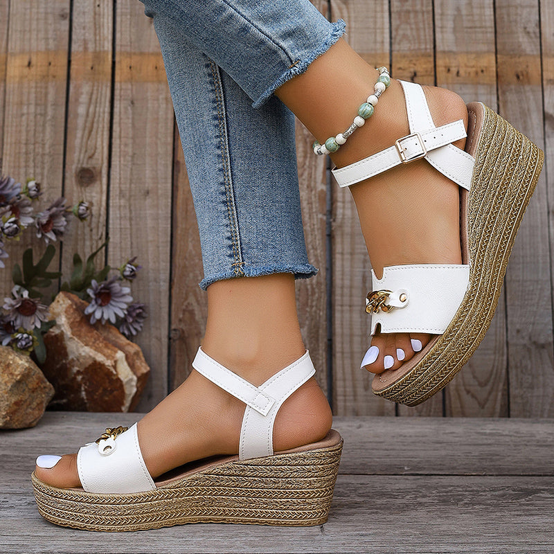 Breathable Wedge Sandals